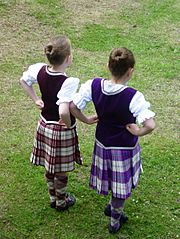 Highland dancers, Ceres Games 2013