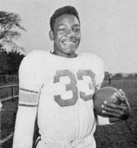 Jim Brown in 1953 yearbook