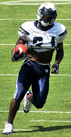 LaDainian Tomlinson-Aug-2-08-Practice