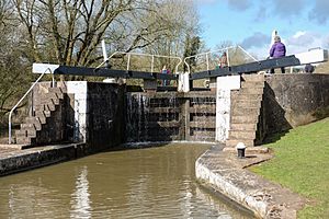 Lock in the Hatton Locks