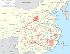 Map of the Long March 1934-1935-en