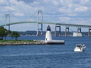 Newport Harbor Light in Newport, Rhode Island (2008).jpg