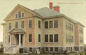 Old High School, Stonington, ME