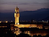 Palazzo Vecchio by nigth