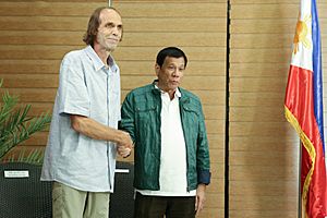 Rodrigo Duterte welcomes Kjartan Sekkingstad