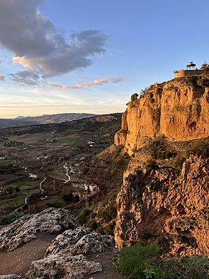 Sunset in Ronda yeonu