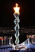 2002 Winter Olympics flame