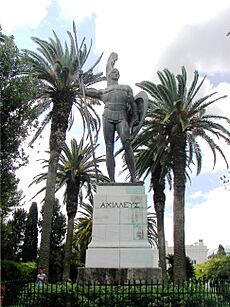 Achilles in Corfu