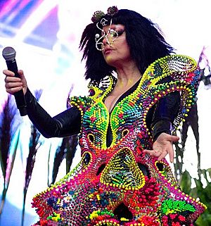 Bjork at eden project