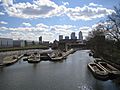 Bow Locks low tide