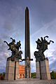 Bulgarian Asen dynasty monument Veliko Tarnovo Klearchos