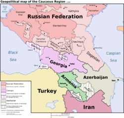 Caucasus-political en