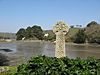 Celtic cross in the churchyard of St Just in Roseland - geograph.org.uk - 966970.jpg