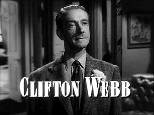 Clifton Webb in Laura trailer