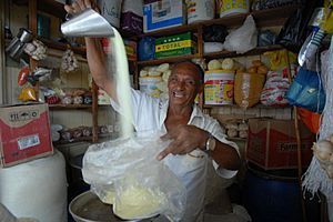 Couac ou farine de manioc