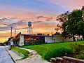 De Soto Water Tower & Sunflower Mural