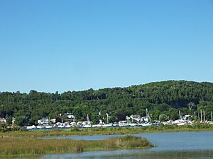 Fish Creek marina from Peninsula State Park