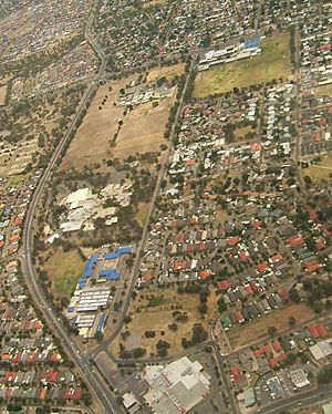 Gilles Plains, western part