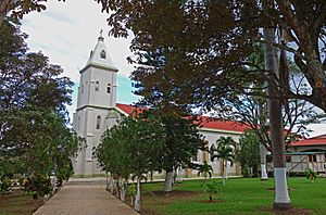 Catholic church in central Atenas