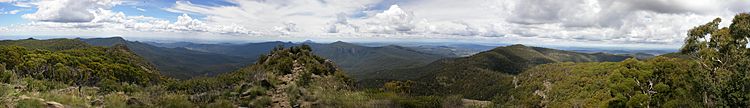 Mount kaputar summit view 2008