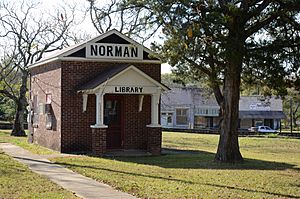 Norman Public Library on the town square