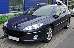 Peugeot 407 SW 20090620 front-1