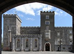 PowderhamCastle FromUnderGatehouse.jpg