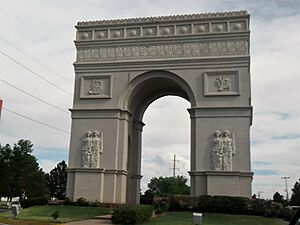 Replica del arco del triunfo