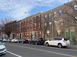 Row homes on Christian Street