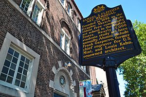 Samuel S Fleisher Art Memorial Historical Marker 719 Catharine St Philadelphia PA (DSC 2654)