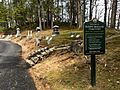 Sleepy Hollow Cemetery welcome sign (Concord, Massachusetts)