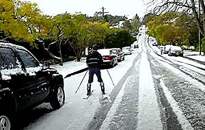 Sydney 2008 "snow" (graupel)