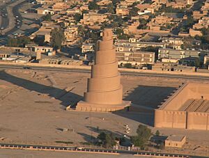 The spiral minaret in Samarra