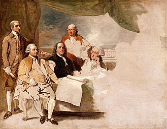 Treaty of Paris by Benjamin West 1783