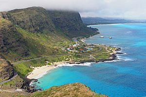 A182, Oahu, Hawaii, USA, southeast coast from Makapu'u point, 2007