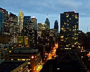 Chestnut Street at Night