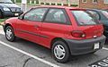 Chevrolet Metro hatchback rear