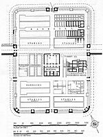 Cilurnum Fort plan