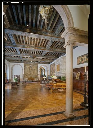 Dumbarton Oaks music room (color)