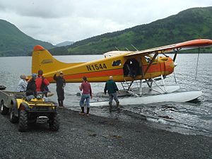 Floatplane Kodiak archipelago