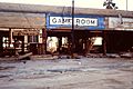 Game Room in Corpus Christi smashed by Hurricane Allen