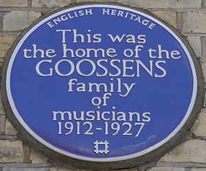 GoossensFamilyBluePlaque