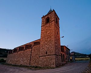 St. Mary's church and the town hall