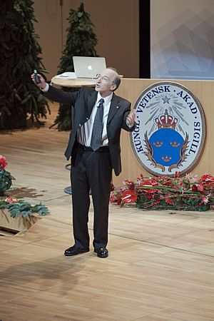 Nobel Prize 2011-Nobel lectures KVA-DSC 7973