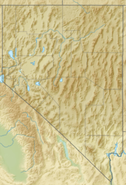 Tikaboo Peak is located in Nevada