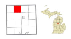 Location within Clare County