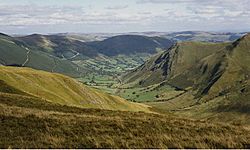 View east from the Cribin ridge - geograph.org.uk - 663891.jpg